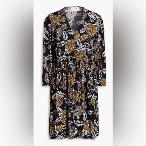 ba&sh Dresses & Skirts - BA&SH
Volver gathered floral-print crepe mini dress NWT Size M
